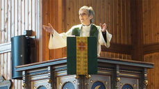 En populær prost i Strinda takker av etter bare et halvt år i stilingen. 10. september blir hun biskop i Nidaros (foto: Olav Dahle Svanholm)