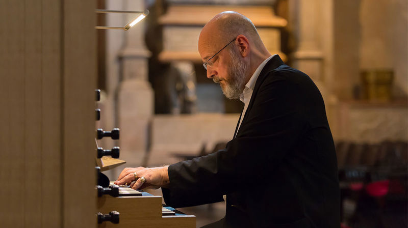 Hans-Ola Ericsson er ein av verdas mest ettertrakta organistar. 