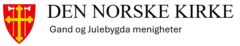 Gand og Julebygda menigheter logo