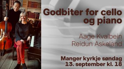 Godbiter for cello og piano - spesialpris før 1.september!