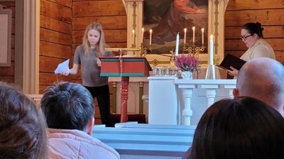 Gudsteneste i Bakka kyrkje