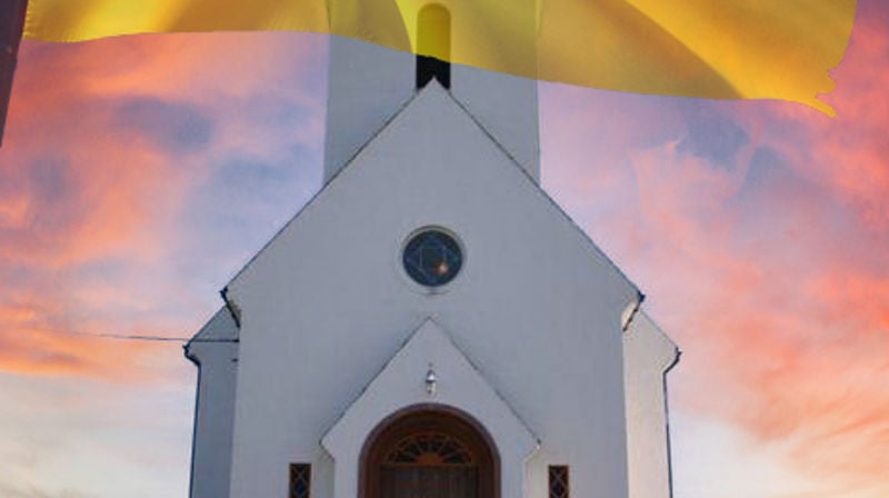 Kyrkjeklokkene ringer for Ukraina