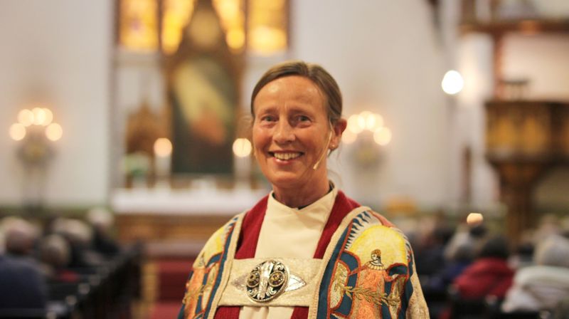 Fungerende biskop Anne Lise Ådnøy. Foto: Eva Birkeland