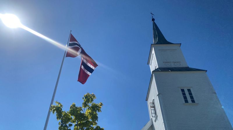 Informasjonsmøtet er i Kvelde kirke 11. juni kl. 18:00-19:00. Foto: Kristina Hvarnes Andersen