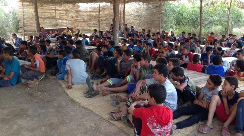 Over 200 fattige gutar får ein ny sjanse på leir på Anafora i Egypt. Foto: Anafora