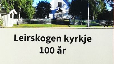 Leirskogen kyrkje 100 år