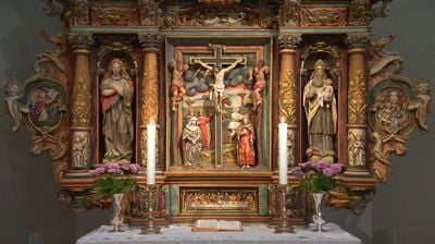 Altertavla i Førde kyrkje