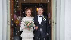 I fjor ble 277 par viet på valentindsagen, blant annet i Birkeland kirke i Bergen. I år er det flere kirker enn noen gang som tilbyr dette. Foto: Gyrid Cecilie Nygaard / Den norske kirke.